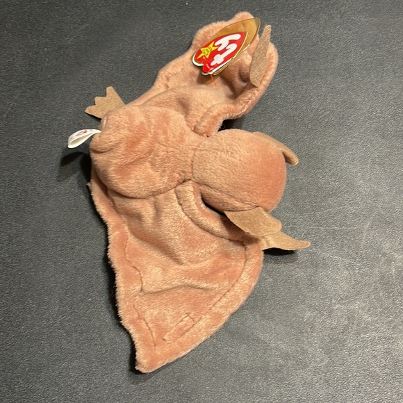 TY 4035 Beanie Babies BROWN "Batty" Bat RETIRED 1996 Many Rare Errors - Picture 2 of 16